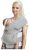 CUBY Verbessert Babytragetuch,Baby Tragetuch Neugeborene，Atmungsaktiv, einfach, hautfreundlich und weich (Klassisch hellgrau)