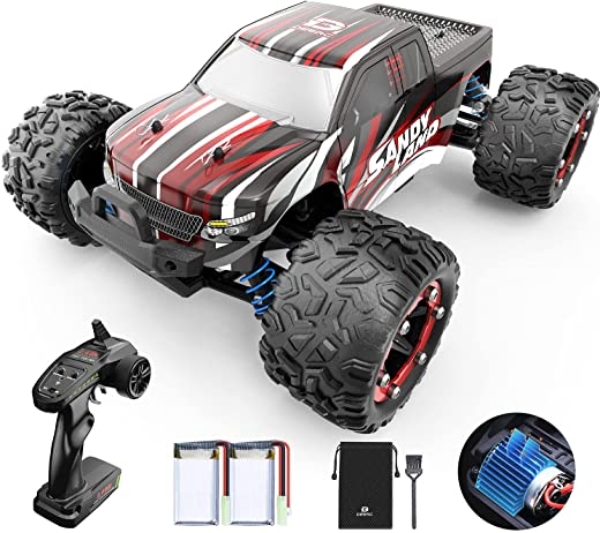 DEERC 9300 Ferngesteuertes Auto für Kinder,1/18 RC Car 4WD mit 40 km/h Hochgeschwindigkeits,2 Akku Lange Laufzeit,2,4 GHz Fernbedienung…