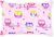 Dekorative Kissenhülle Kissenbezug Zierkissenbezug Kopfkissenbezug 60×40 für Dekokissen Sofakissen Kissen Reißverschluss Kinder Baby Deko Eule Rosa