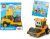 Dickie Toys Spielzeug-Walze »Was ist Was – Baustelle«, inkl. Buch