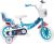 Disney Frozen Fahrrad 12 Zoll (30,5 cm) mit 2 Bremsen, Korb vorne & Puppenhalterung hinten + 2 abnehmbare Stabilisatoren für Mädchen, Türkis, Weiß…