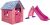 Dohany Spielhaus Kinderspielhaus Gartenhausmit Rutsche120 cm Indoor Outdoor +2J … (pink)