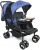 Doppelkinderwagen Kinderwagen Faltbarer Kombikinderwagen Babywanne Sportwagen Hochklappbarer Buggy Shopper Stroller Kinderbuggy Liegebuggy…