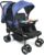 Doppelkinderwagen Kinderwagen Faltbarer Kombikinderwagen Babywanne Sportwagen Hochklappbarer Buggy Shopper Stroller Kinderbuggy Liegebuggy…