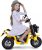 DREAMADE Elektro-Motorrad Elektrofahrzeug für Kinder, kinderfahrzeug Kindermotorad Kinderwagen mit Scheinwerfern & Hupe, Elektro-Motorrad für…