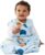 DuoMiaoMiao Winterschlafsack Baby oder Sommerschlafsack Baby,1.5tog,100% Baumwolle,Ganzjährig Einsetzba Baby Schlafsack, Schweißableitend und…