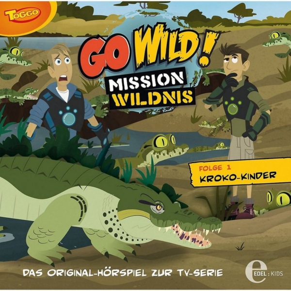 Edel Hörspiel »CD Go Wild 01 – Kroko Kinder«