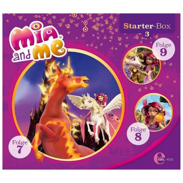 Edel Hörspiel »CD Mia and Me – Starter-Box 3 (3 CDs, Folgen 7, 8,«