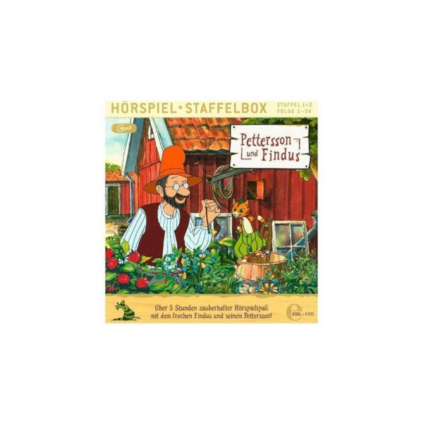 Edel Hörspiel »CD Pettersson und Findus – Staffelbox 1 + 2,«