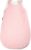 Ehrenkind® Baby Sommerschlafsack Rund | Bio-Baumwolle | Sommer Schlafsack Baby Gr. 50/56 Farbe Rosa mit weißen Punkten