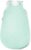 Ehrenkind® Babyschlafsack Rund | Bio-Baumwolle | Ganzjahres Schlafsack Baby Gr. 74/80 Farbe Mint mit weißen Sternen