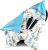 Einschlagdecke Babyschale – 90 cm x 90 cm Velvet – universal Frühling Sommer Baby Babydecke für Buggy Autositz Baumwolle Öko-Tex Mehrfarbig