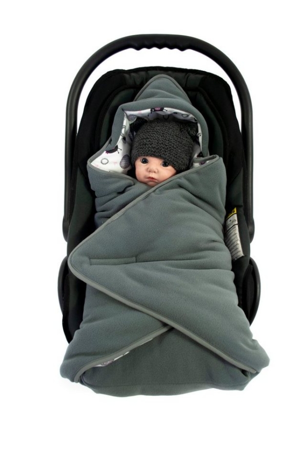 Einschlagdecke »Einschlagdecke Winter XL in verschiedenen Farben«, HOBEA-Germany, passend für Babyschalen mit 3- und 5-Punkt-Gurtsystem