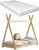 [en.casa] Kinderbett Onejda aus Kiefernholz mit Matratze 80x160cm Tipi-Design Bett Holzbett Hausbett Kaltschaummatratze Öko-Tex Standard 100…