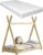 [en.casa] Kinderbett Onejda aus Kiefernholz mit Matratze 80x160cm Tipi-Design Bett Holzbett Hausbett Kaltschaummatratze Öko-Tex Standard 100…