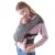 Ergobaby Babytrage »Embrace – Heather Grey«, Ergonomische Bauchtrage für Neugeborene