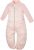 ergoPouch Schlafsack Baby Babyschlafsack Mit Füßen Langarm Winter – 100% Bio Baumwolle – Tog 2.5 – Pink – 2-12 Monate (80 cm)