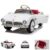 ES-Toys Elektro-Kinderauto »Kinder Elektroauto BMW 507«, Belastbarkeit 40 kg, Oldtimer lizenziert Ledersitz EVA-Reifen 2x 35 Watt