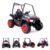 ES-Toys Elektro-Kinderauto »Kinder Elektroauto Elektrobuggy 604«, Belastbarkeit 40 kg, Stoßdämpfer, Mp3 Anschluss, Gurt
