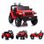 ES-Toys Elektro-Kinderauto »Kinder Elektroauto Jeep Wrangler Rubicon«, Belastbarkeit 40 kg, EVA Reifen Ledersitz Allrad