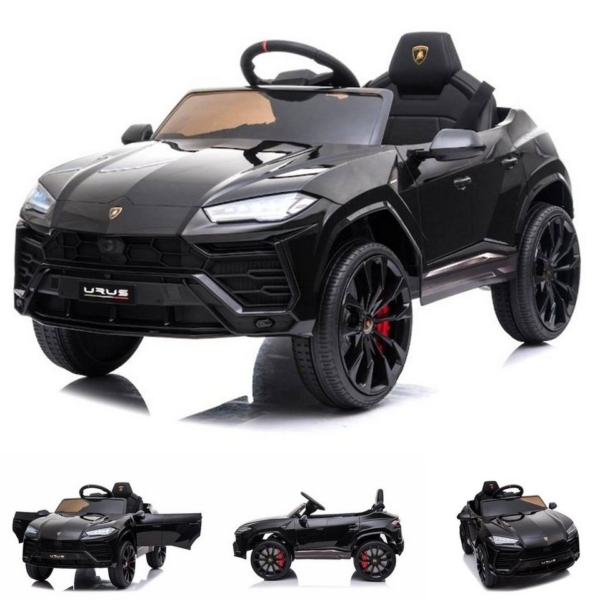 ES-Toys Elektro-Kinderauto »Kinder Elektroauto Lamborghini Urus«, Belastbarkeit 40 kg, Radio, Mp3, EVA-Reifen, Ledersitz