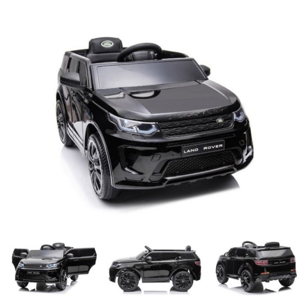 ES-Toys Elektro-Kinderauto »Kinder Elektroauto Land Rover Discovery«, Belastbarkeit 40 kg, 5 EVA-Reifen Ledersitz Bluetooth