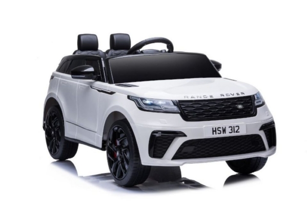 ES-Toys Elektro-Kinderauto »Kinder Elektroauto Range Rover Velar«, Belastbarkeit 30 kg, EVA-Reifen, Stoßdämpfer, Ledersitz