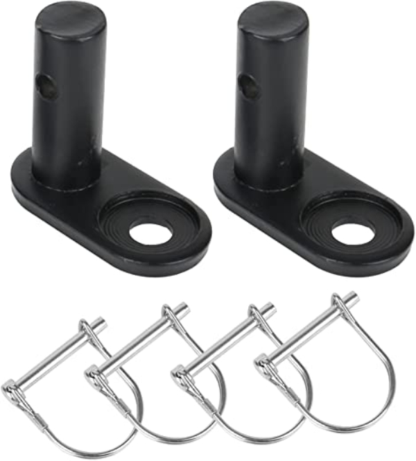 EUNEWR 2 Stück Fahrrad Anhänger Koppler,Fahrrad Kupplung Fahrradanhänger Hakenverbinder Anhängevorrichtung Haken Verbinder Fahrradanhänger…