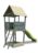 EXIT Spielturm »Aksent«, BxTxH: 323x296x401 cm