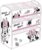 Familie24 Holz Spielzeugregal Minnie Maus Mädchenregal Kinderregal Organizer Minnie Mouse