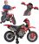 FEBER 6V Motorrad Cross, 400F, 6 V, Farbe Schwarz, Grau, Rot, Gelb (Famosa 800011250)