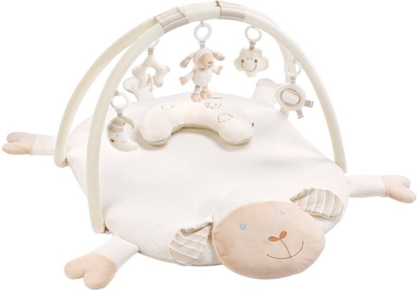 Fehn Spielbogen »BabyLOVE Schaf 3-D-Activity-Decke«, mit Krabbeldecke