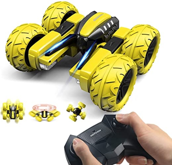 Ferngesteuertes Auto für Kinder, OUTTUO RC Car Wasserdicht , 2,4 Ghz Fernbedienung,360°Roating All Terrain Stunt Ferngesteuertes Geschenkspielzeug…