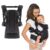 Fillikid Babytrage »Fillikid Babytrage Walk 4in1 – Schwarz«, Ergonomische Kindertrage Bauchtrage