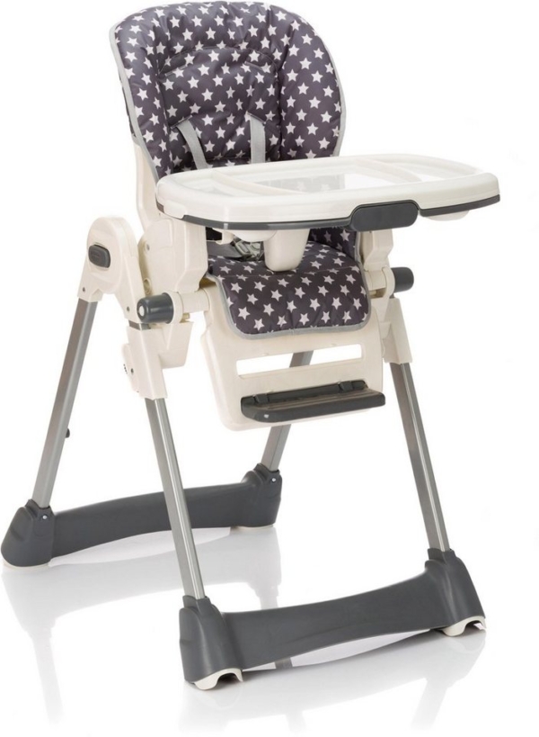 Fillikid Hochstuhl »Aron, Stern grau«