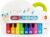 Fisher-Price GFK01 – Babys erstes Keyboard, Piano Lernspielzeug mit Liedern, Geräuschen und Sätzen ab 6 Monaten, deutschsprachig