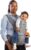 Flok – Babytrage Ergonomische für Neugeborene 0 36 Monate mit abnehmbarem Sitz und abnehmbarer Kapuze. Evolutionär, verstellbar und atmungsaktiv….