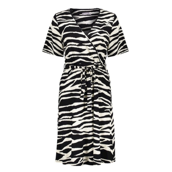 Geisha Fashion Midikleid »zebra & strap at waist«