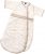 Gesslein Bubou Design 206: Temperaturregulierender Ganzjahreschlafsack, Schlafsack für Babys, Kinder, Größe 110, Beige mit Schafen