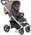 Gesslein Kinder-Buggy »S4 Air+ White/Black, Cappuchino/Jeans«, mit schwenkbaren Vorderrädern; Kinderwagen, Buggy, Sportwagen, Sportbuggy,…