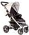 Gesslein Kinder-Buggy »S4 Air+ White, Schwarz/Weiß«, mit schwenkbaren Vorderrädern; Kinderwagen, Buggy, Sportwagen, Sportbuggy, Kinderbuggy,…