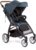 Gesslein Kinder-Buggy »Smiloo Happy +, schwarz/tabak, ozean blau«, mit Einhand-Faltmechanismus; Kinderwagen, Buggy, Sportwagen, Sportbuggy,…
