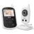 GHB Babyphone mit Kamera Video Baby Monitor 2,4 GHz Gegensprechfunktion ECO Modus Nachtsicht Temperatursensor Schlaflieder Lange Akkulaufzeit