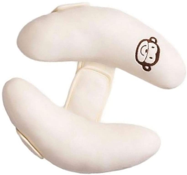 globalqi laufstall Baby Kinder Schlafkissen/Nackenkissen Mit Stützfunktion Und Temperaturausgleich – Kindersitz-Zubehör Für Auto/Fahrrad/Reise –…