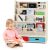 GOPLUS 4-stoeckiges Bücherregal für Kinder mit 2 Schubladen, Haengefaecherregal für Kinderzimmer oderKindergarten, Aufbewahrungsregal für Bücher,…