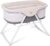 GOPLUS Babybett, Beistellbett Baby, Reisebett mit Matratze, Stubenwagen, Babywiege, mit Schaukelfunktion, Faltbar, mit Transporttasche, Farbwahl…