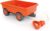 Green Toys 8601227, Spielzeug Bollerwagen zum Nachziehen, Indoor Outdoor Nachziehwagen, nachhaltiges Sandspielzeug für Kinder ab 18 Monaten