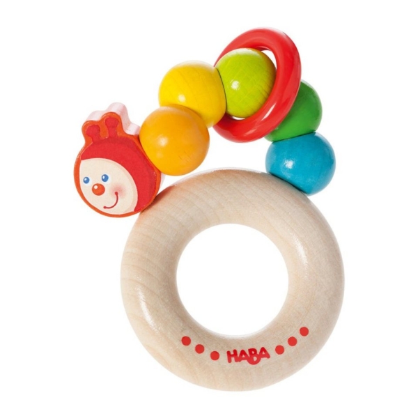 Haba Greifling »Regenbogenraupe«