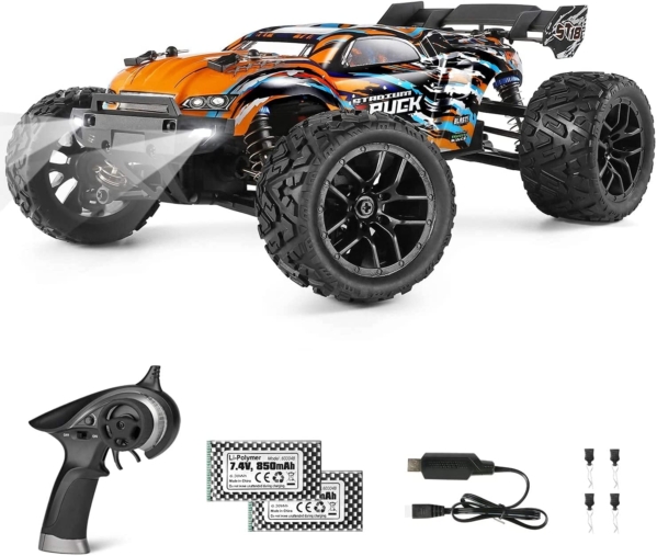 HAIBOXING Ferngesteuertes Auto 4WD RC Auto 1/18 36 km/h All Terrains Offroad Elektro Fahrzeug 2,4 GHz Offroad Monstertruck Buggy mit 2…
