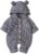 Haokaini Neugeborenes Baby Ohr Kapuze Gestrickte Strampler Overall Winter wärmer Schneeanzug für Jungen Mädchen